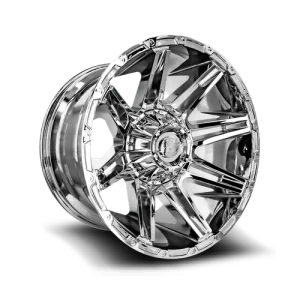 XF Off-Road – XF-220 – Chrome – 20″x12″ -44mm – Summer Wheels – XF-220201281701651-44C
